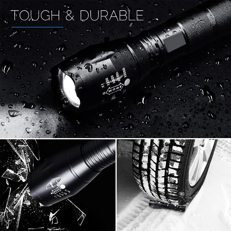 https://campingnecessitates.org › products › 8000-lm-led-flashlight-ultra-bright-torch-t6-camping-light-5-switch-modes-zoomable-usb-bicycle-light-use-18650-battery-1438344203

