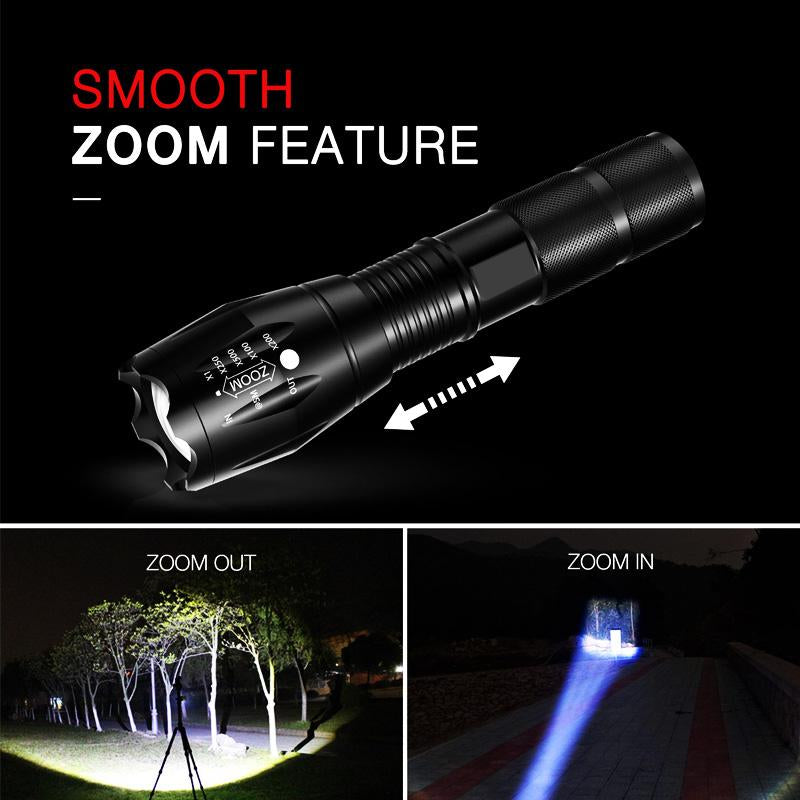 https://campingnecessitates.org › products › 8000-lm-led-flashlight-ultra-bright-torch-t6-camping-light-5-switch-modes-zoomable-usb-bicycle-light-use-18650-battery-1438344203

